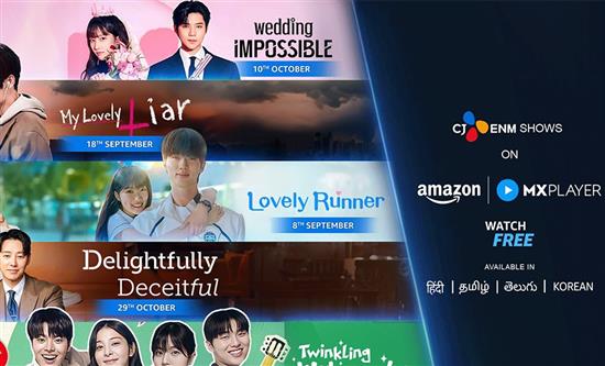 CJ ENM Enters Indian Market With K-Drama Slate via Amazon’s MX Player